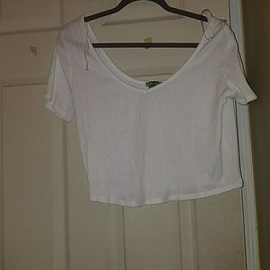 Charlotte russe half top